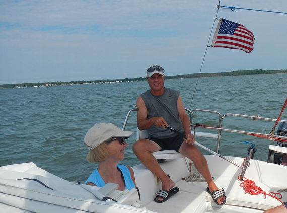Sailing the Chincoteague bay