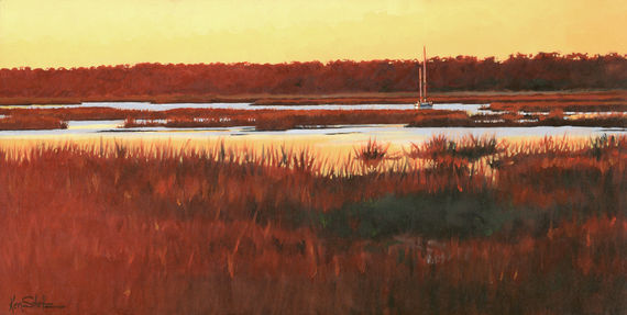 Salt Marsh Sunset