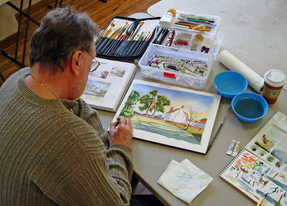 Painting in Watercolor